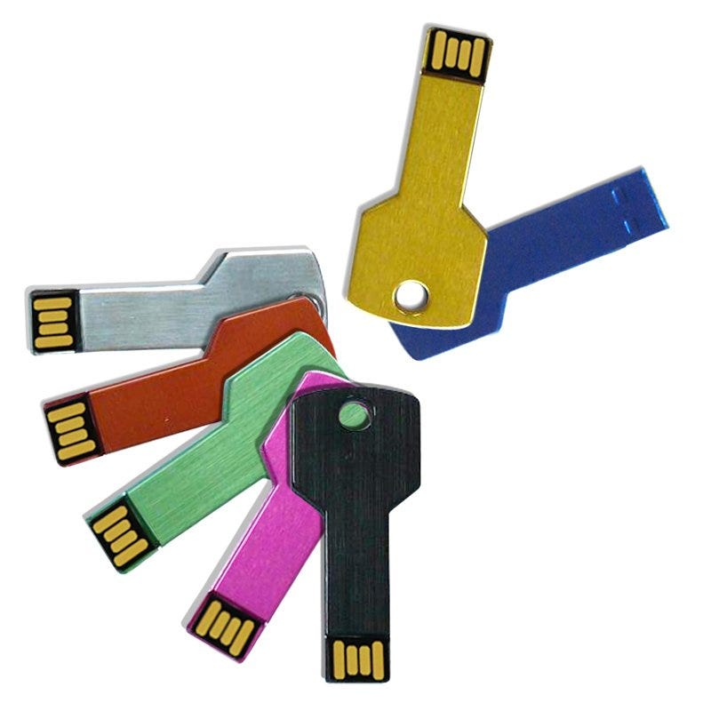 2GB USB Color Code Key Flash Drive - 1 2GB USB Color Code Key Flash Drive - 1